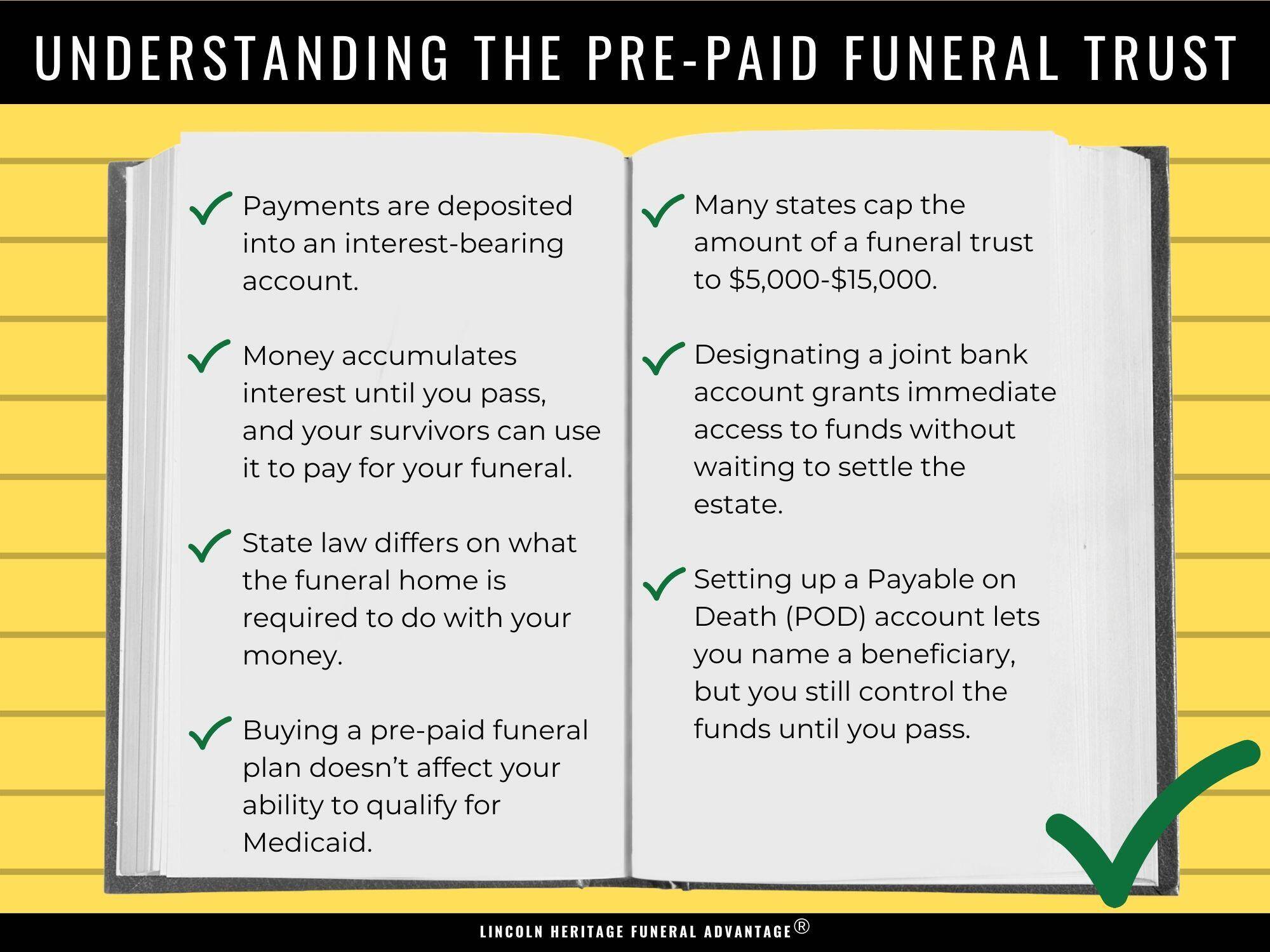 What is a pre-paid funeral trust? Learn about how they help with funeral costs.