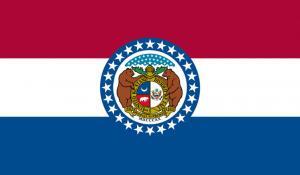 US state flag of Missouri